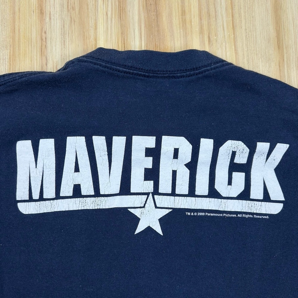 Y2K‎ Top Gun Maverick Movie 2006 Tom Cruise Navy Military Mens M TShirt - Picture 4 of 9